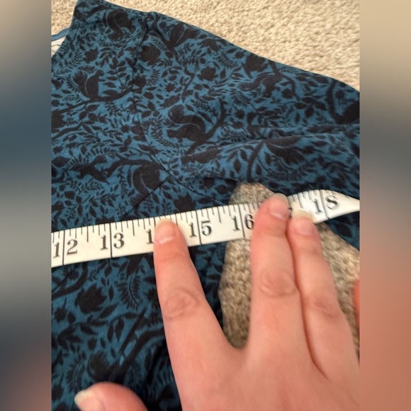 Boden J0074 Women's Boat Neck 3/4 Sleeve Penny Jersey Dress Size 2R Blue Floral - Picture 6 of 8